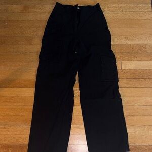 Aritzia Black Cargo Pants